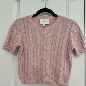 Pink Rose Blush Knit Sweater